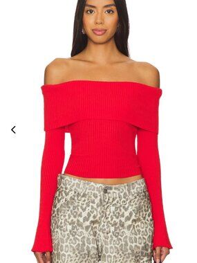 More to Come Candace Off Shoulder Sweater